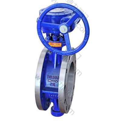 High performance flange butterfly valve